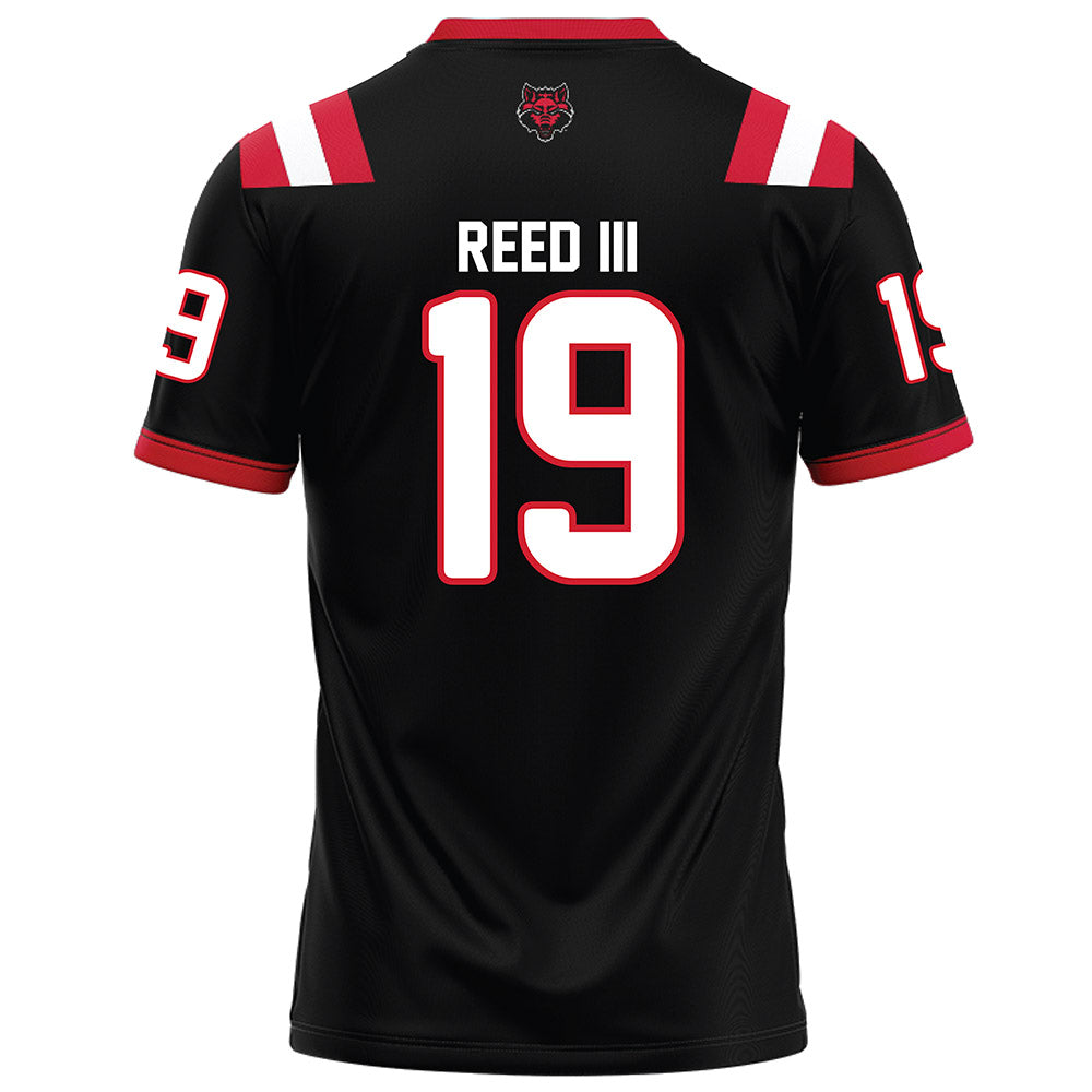 Arkansas State - NCAA Football : James Reed III - Black Football Jersey