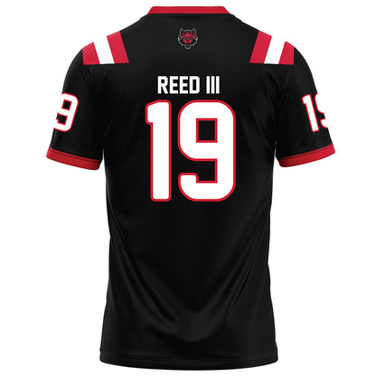 Arkansas State - NCAA Football : James Reed III - Black Football Jersey