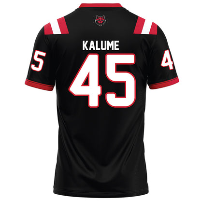 Arkansas State - NCAA Football : Nicolas Kalume - Black Football Jersey-1