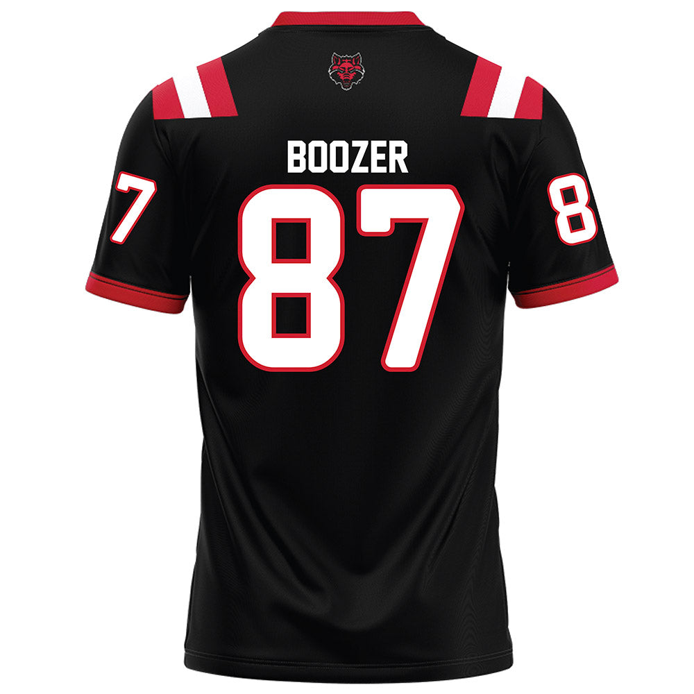 Arkansas State - NCAA Football : Samuel Boozer - Black Football Jersey-1