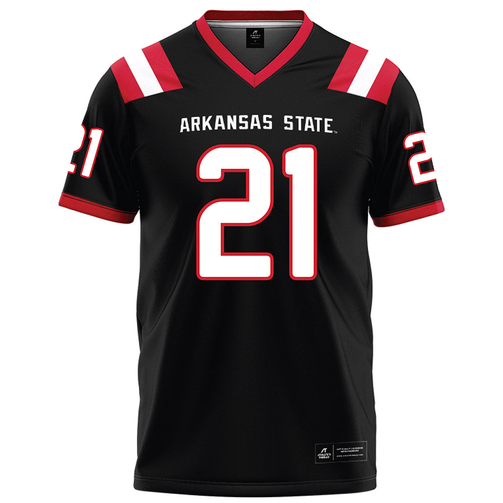 Arkansas State - NCAA Football : Deshaun Fedd - Black Football Jersey-0