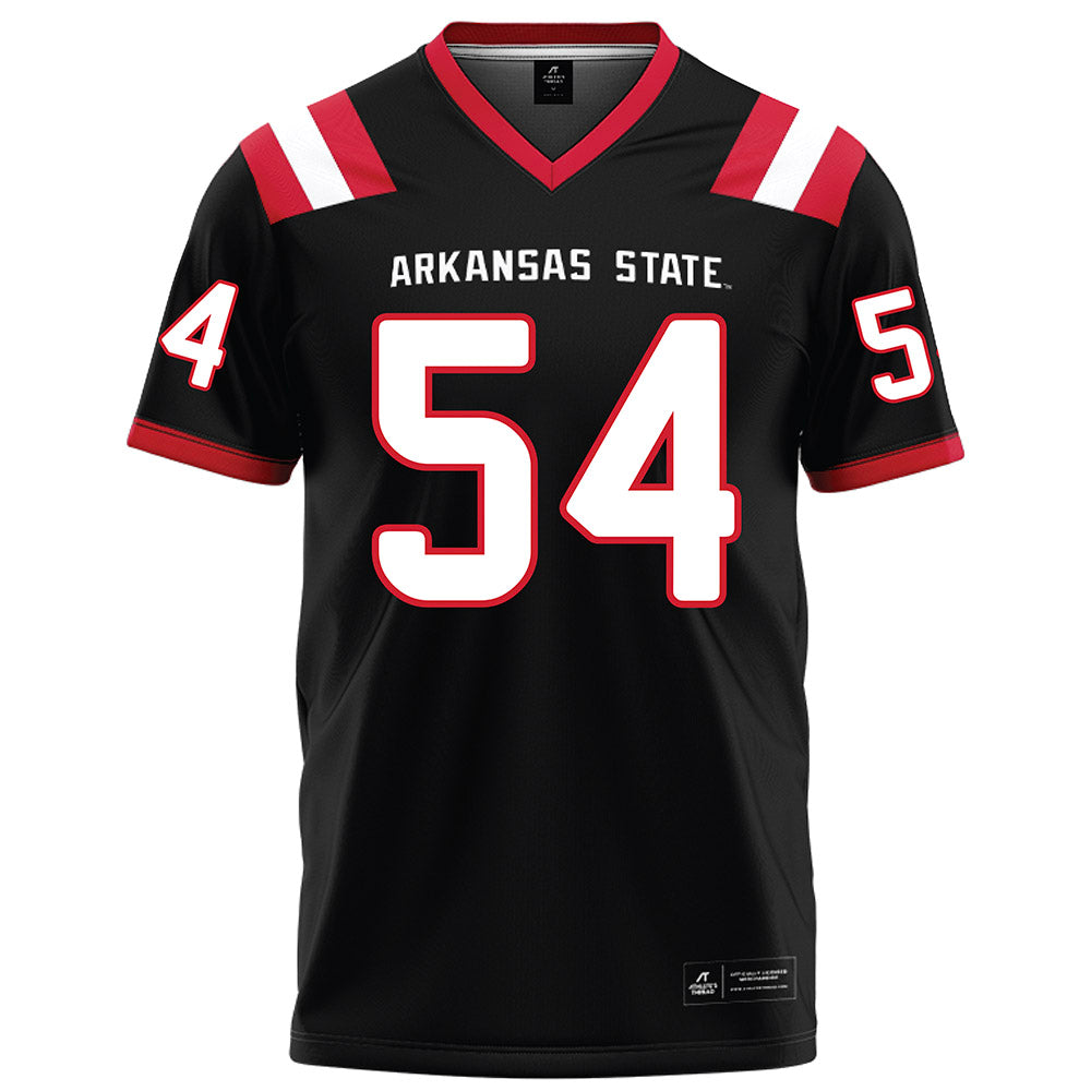 Arkansas State - NCAA Football : Ryan Reese - Black Football Jersey-0