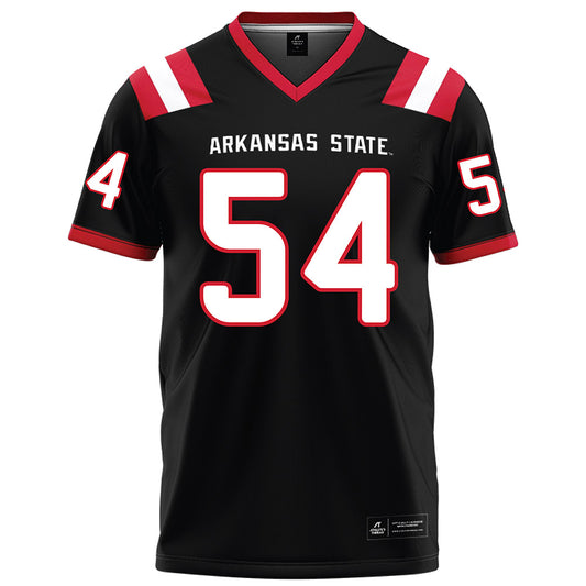 Arkansas State - NCAA Football : Ryan Reese - Black Football Jersey-0