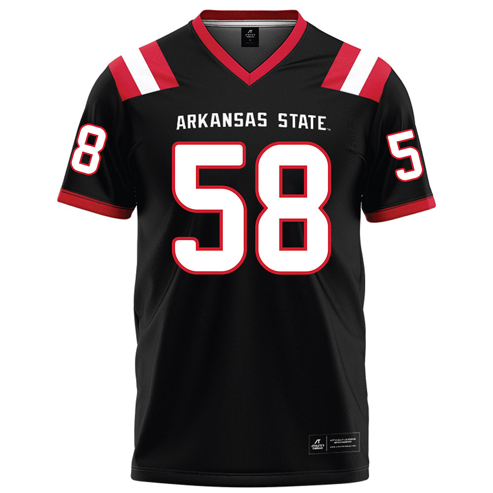 Arkansas State - NCAA Football : Cameron Ambrose - Black Football Jersey