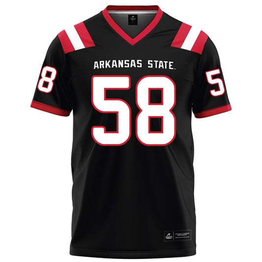 Arkansas State - NCAA Football : Cameron Ambrose - Black Football Jersey