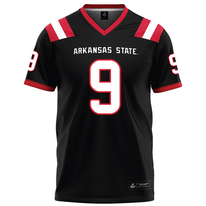 Arkansas State - NCAA Football : Trevian Thomas - Black Football Jersey