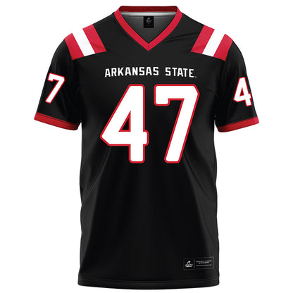 Arkansas State - NCAA Football : Melvin Bridges III - Black Football Jersey-0