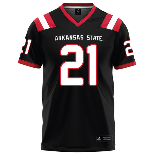 Arkansas State - NCAA Football : Deshaun Fedd - Black Football Jersey-0