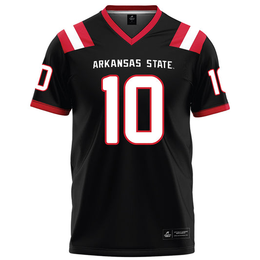 Arkansas State - NCAA Football : Tony Carter - Black Football Jersey-0