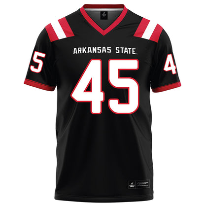 Arkansas State - NCAA Football : Nicolas Kalume - Black Football Jersey-0
