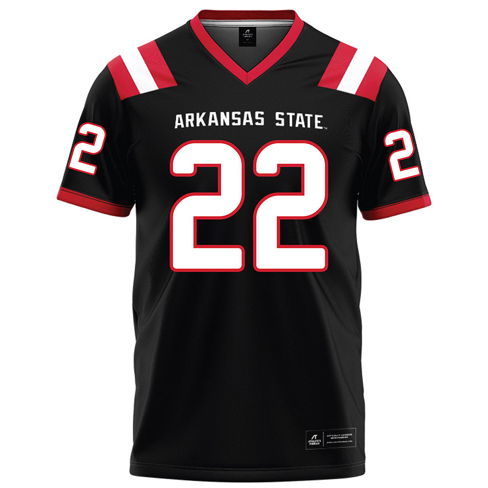 Arkansas State - NCAA Football : Nigel Nelson - Black Football Jersey-0