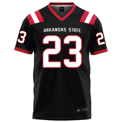Arkansas State - NCAA Football : Solomon Baggett - Black Football Jersey-0