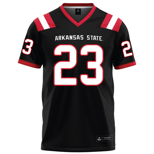 Arkansas State - NCAA Football : Solomon Baggett - Black Football Jersey-0