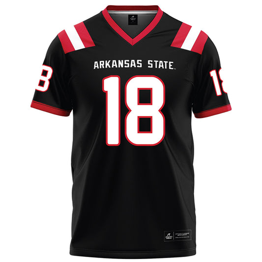 Arkansas State - NCAA Football : Malekhi Weedon - Black Football Jersey-0