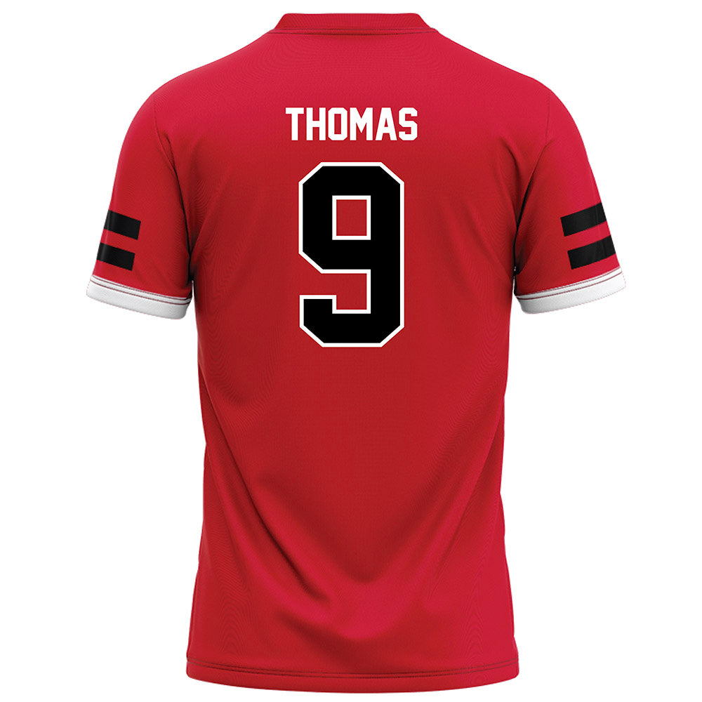 Arkansas State - NCAA Football : Trevian Thomas - Red Football Jersey