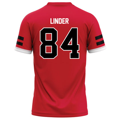 Arkansas State - NCAA Football : Reed Linder - Red Football Jersey