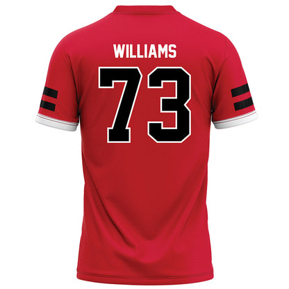 Arkansas State - NCAA Football : Kobe Williams - Red Football Jersey-1