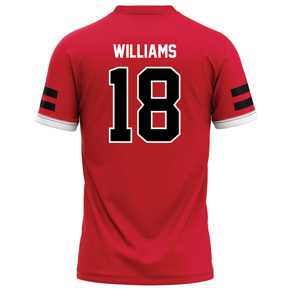 Arkansas State - NCAA Football : Kyle Williams - Red Football Jersey