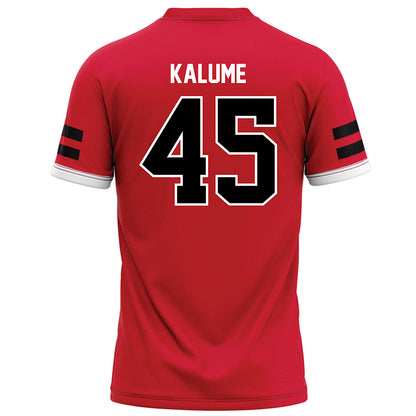 Arkansas State - NCAA Football : Nicolas Kalume - Red Football Jersey-1