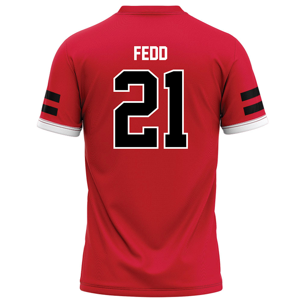 Arkansas State - NCAA Football : Deshaun Fedd - Red Football Jersey-1