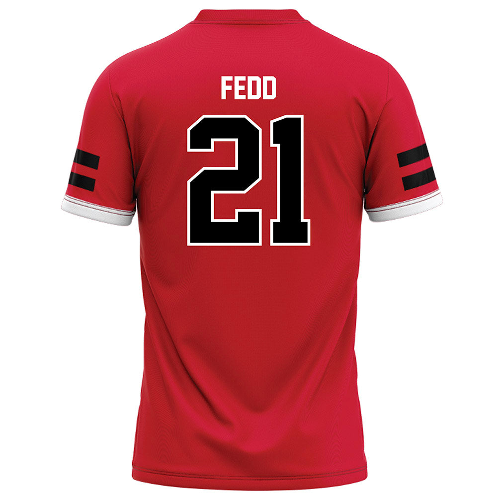 Arkansas State - NCAA Football : Deshaun Fedd - Red Football Jersey-1