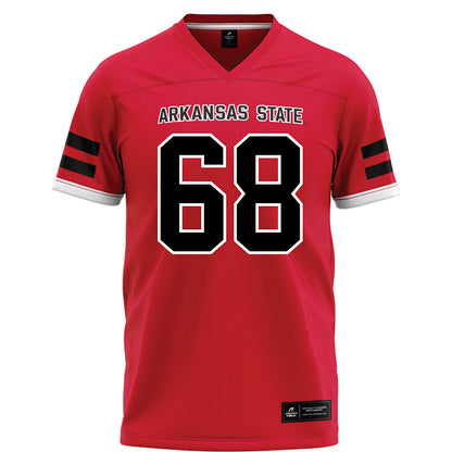 Arkansas State - NCAA Football : Tristian Smith - Red Football Jersey