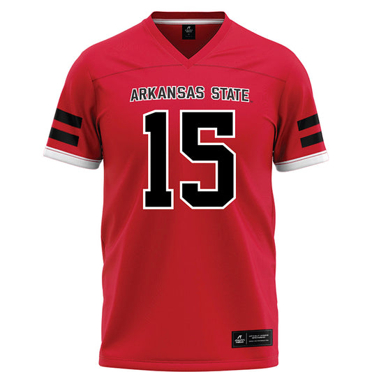 Arkansas State - NCAA Football : Andrew Jones - Red Football Jersey-0