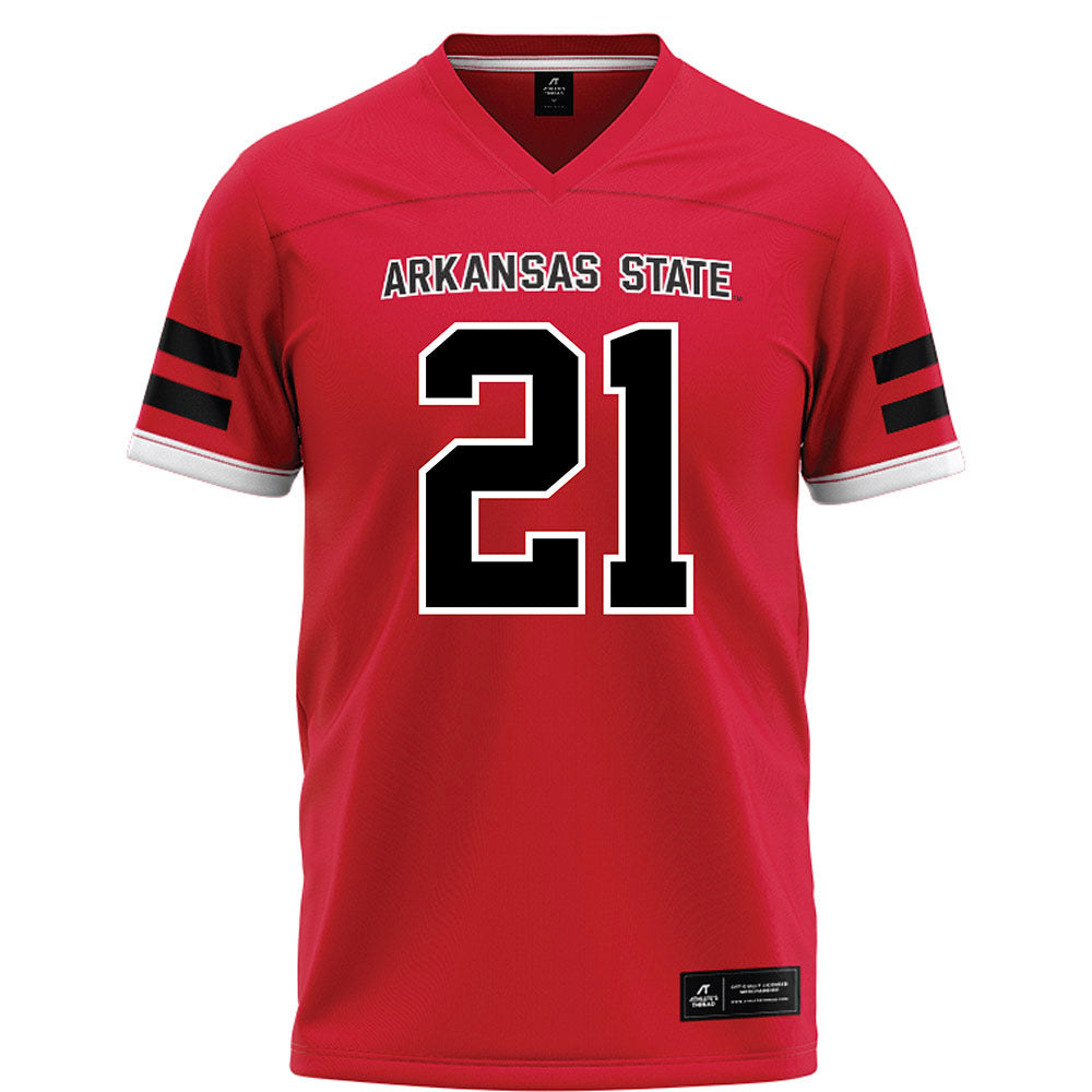 Arkansas State - NCAA Football : Deshaun Fedd - Red Football Jersey-0