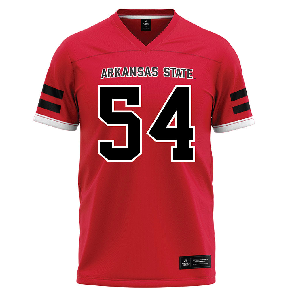 Arkansas State - NCAA Football : Ryan Reese - Red Football Jersey-0