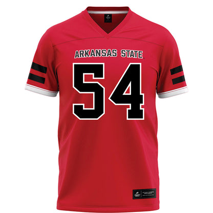 Arkansas State - NCAA Football : Ryan Reese - Red Football Jersey-0