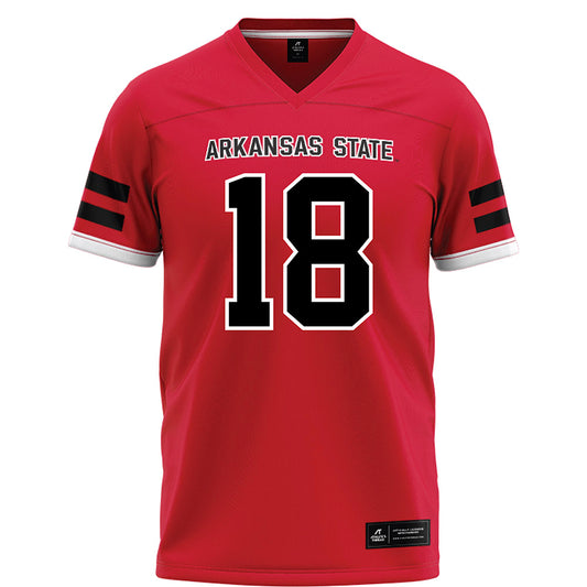 Arkansas State - NCAA Football : Romel Stevens - Red Football Jersey-0