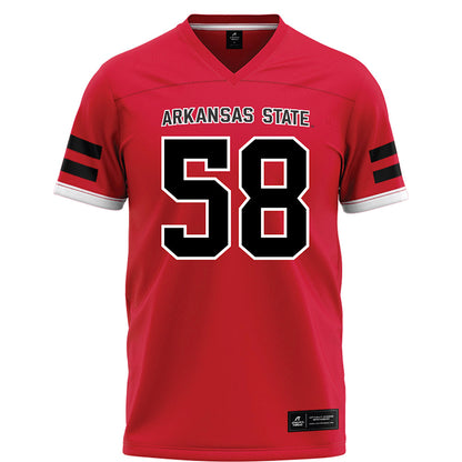 Arkansas State - NCAA Football : Cameron Ambrose - Red Football Jersey