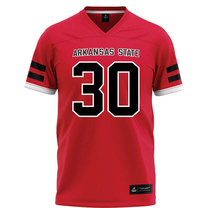 Arkansas State - NCAA Football : Damon Sisa - Red Football Jersey