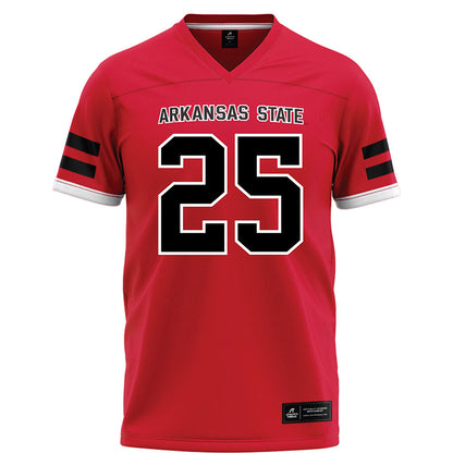 Arkansas State - NCAA Football : Clayton Amaya - Red Football Jersey-0