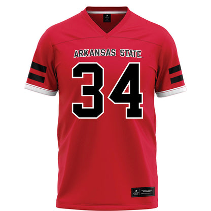 Arkansas State - NCAA Football : Marquis Williams - Red Football Jersey-0