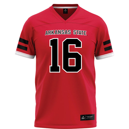 Arkansas State - NCAA Football : Chauncy Cobb - Red Football Jersey