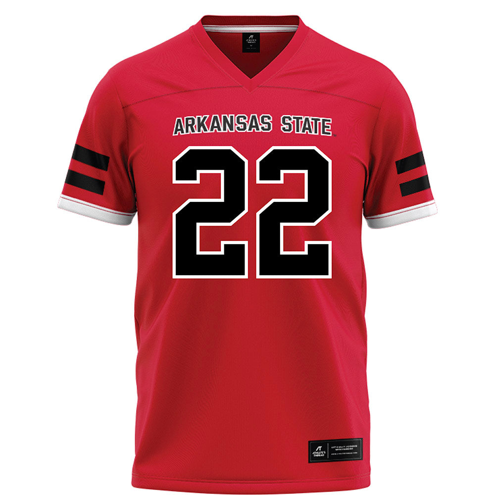 Arkansas State - NCAA Football : Nigel Nelson - Red Football Jersey-0