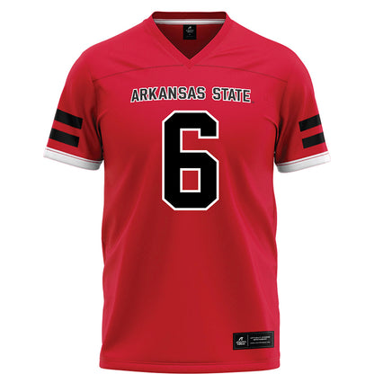 Arkansas State - NCAA Football : AG McGhee - Red Football Jersey-0