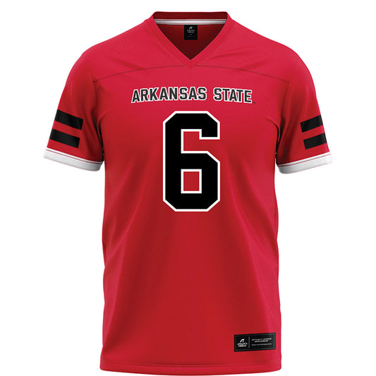 Arkansas State - NCAA Football : Ethan Crawford - Red Football Jersey-0