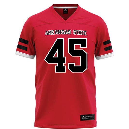 Arkansas State - NCAA Football : Nicolas Kalume - Red Football Jersey-0