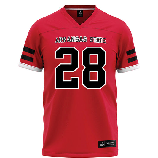 Arkansas State - NCAA Football : Chavel Williams Jr - Red Football Jersey-0