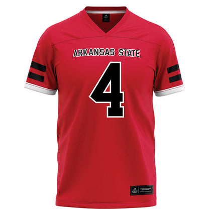 Arkansas State - NCAA Football : Devin Spencer - Red Football Jersey-0