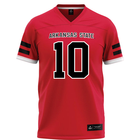 Arkansas State - NCAA Football : Tony Carter - Red Football Jersey-0