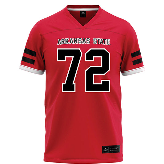 Arkansas State - NCAA Football : Sterling Wiggins - Red Football Jersey-0