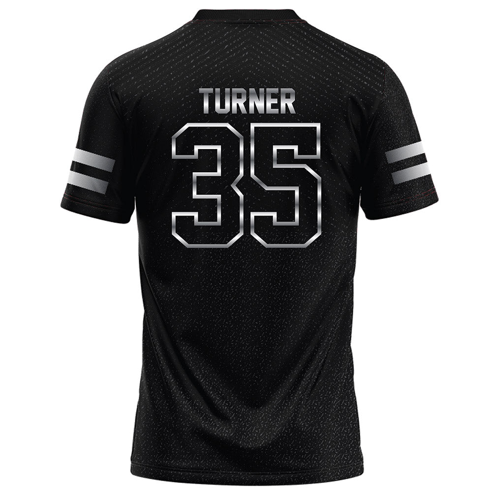 Arkansas State - NCAA Football : Rasheem Turner - Melange Black Football Jersey-1