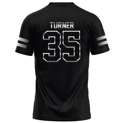 Arkansas State - NCAA Football : Rasheem Turner - Melange Black Football Jersey-1