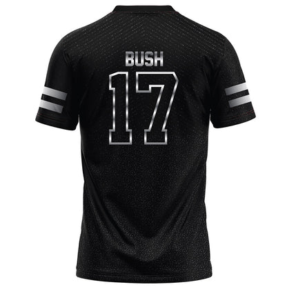 Arkansas State - NCAA Football : Jabari Bush - Melange Black Football Jersey