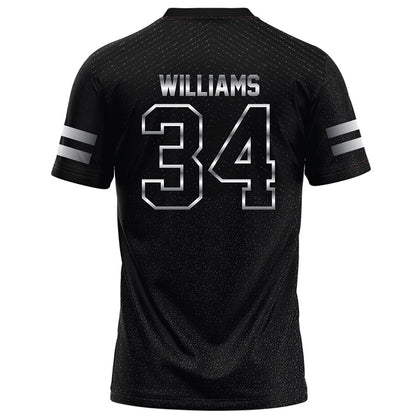 Arkansas State - NCAA Football : Marquis Williams - Melange Black Football Jersey-1