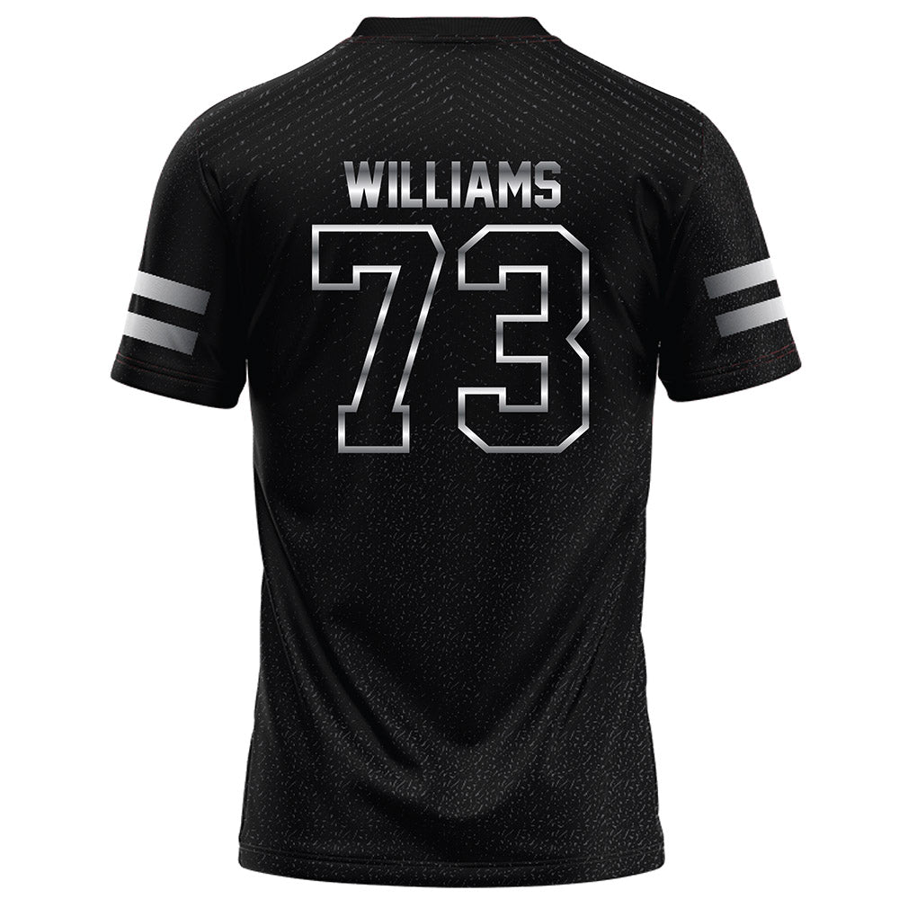 Arkansas State - NCAA Football : Kobe Williams - Melange Black Football Jersey-1