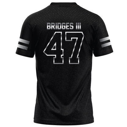 Arkansas State - NCAA Football : Melvin Bridges III - Melange Black Football Jersey-1